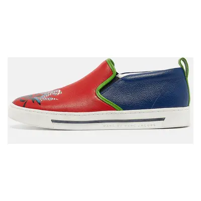 Marc by Marc Jacobs Red Leather Slip On Sneakers Size