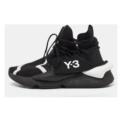 Y-3 Black Knit Fabric Cloth Low Trainers Sneakers Size 39.5