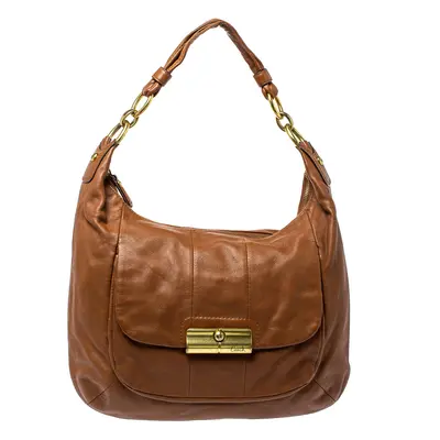 Coach Brown Leather Kristin Hobo