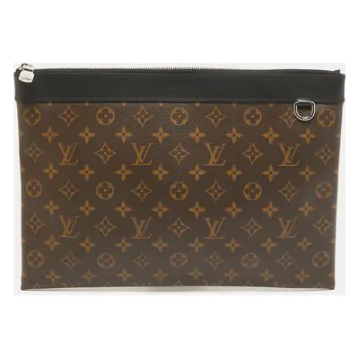 Louis Vuitton Monogram Macassar Canvas Discovery GM Pochette