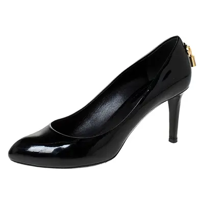 Louis Vuitton Black Patent Leather Oh Really! Pumps Size