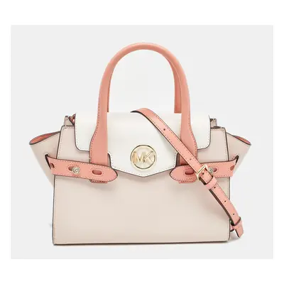 Michael Kors Tricolor Leather Carmen Belted Tote