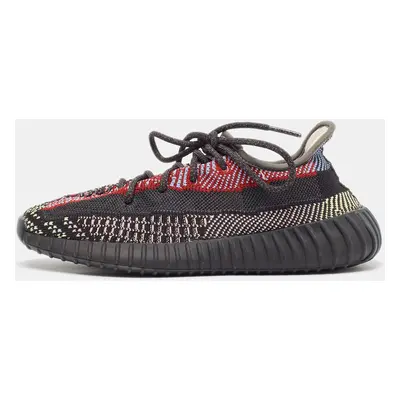 Yeezy x Adidas Multicolor Knit Fabric Boost V2 Yecheil Non-Reflective Sneakers Size