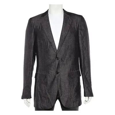 Ermenegildo Zegna Purple Wool Blazer