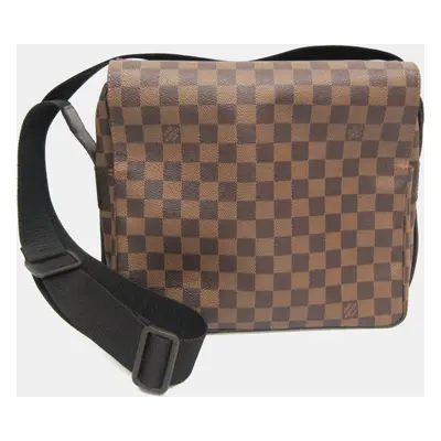 Louis Vuitton Brown Damier Ebene Naviglio Messenger Bag