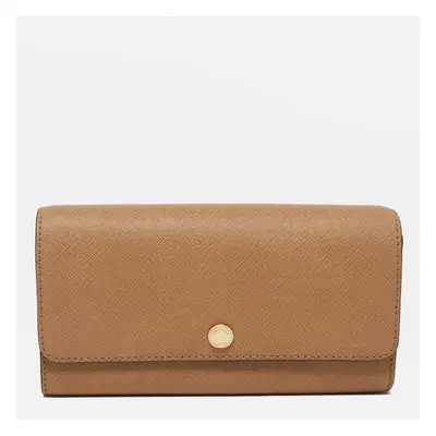 Michael Kors Beige Saffiano Leather Wallet