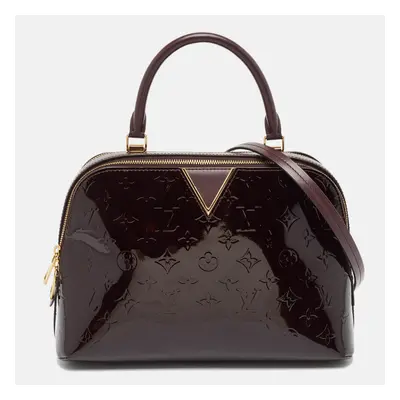 Louis Vuitton Amarante Monogram Vernis Melrose Bag