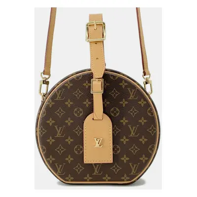 Louis Vuitton Beige Monogram Petit Boite Chapeau