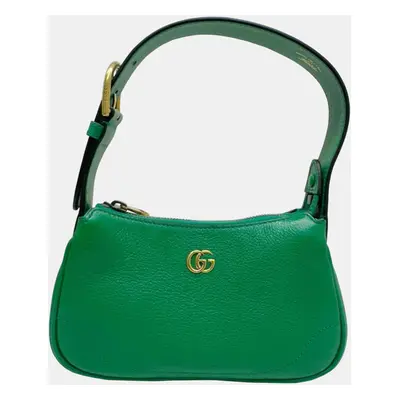 Gucci Green Soft Leather Shoulder Bag