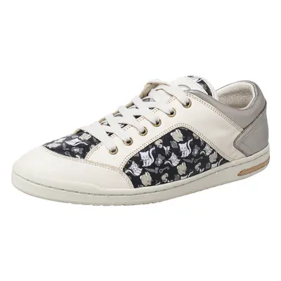 Dolce & Gabbana Black/Grey Leather Low Top Sneakers Size