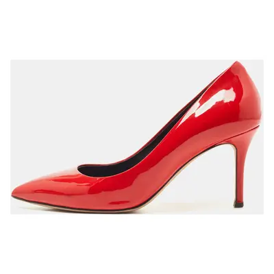 Giuseppe Zanotti Red Patent Leather Lucrezia Pumps Size