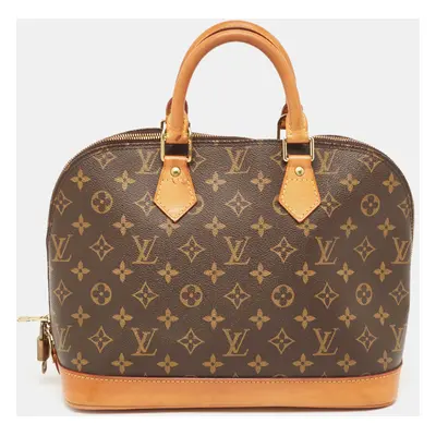 Louis Vuitton Monogram Canvas Alma PM Bag