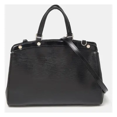 Louis Vuitton Black Electric Epi Leather Brea MM Bag