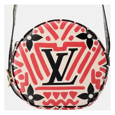 Louis Vuitton Rouge Monogram LV Crafty Boite Chapeau Soupour Claim Giant