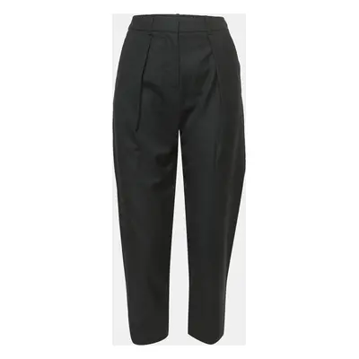 Joseph Black Wool Saville Slim Fit Trousers