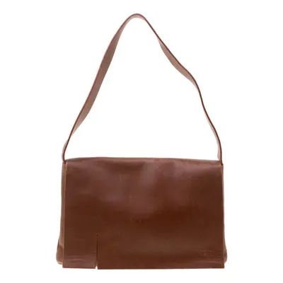 Lanvin Brown Leather Shoulder Bag