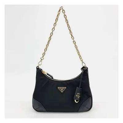 Prada Tesuto Chain Strap Hobo Bag