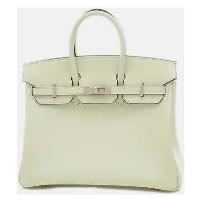 Hermes Birkin Handbag Swift Veil Fizz B stamp