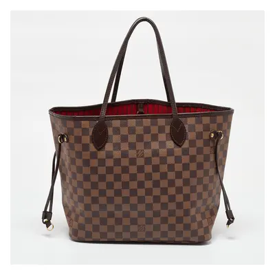 Louis Vuitton Damier Ebene Canvas Neverfull MM Bag