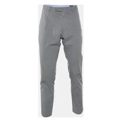 Polo Ralph Lauren Grey Cotton Slim Fit Pants