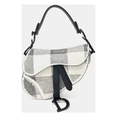 Dior Multicolor Mini Saddle Shoulder Bag