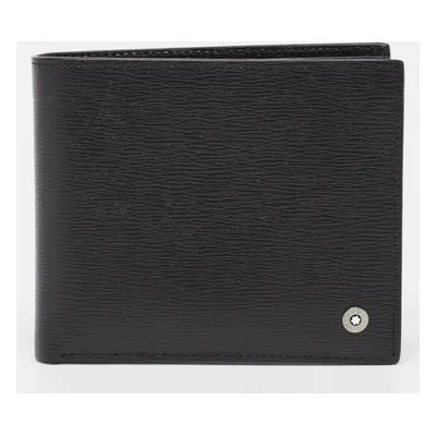 Montblanc Black Leather Westside 8CC Bifold Wallet