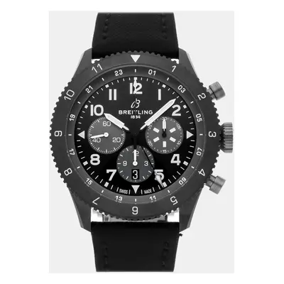 Breitling Black Ceramic Super Avi SB04451A1B1X1 Automatic Chronograph Men's Wristwatch mm