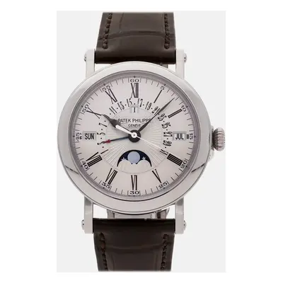 Patek Philippe White 18k White Gold Grand Complications 5159G-001 Automatic Men's Wristwatch mm