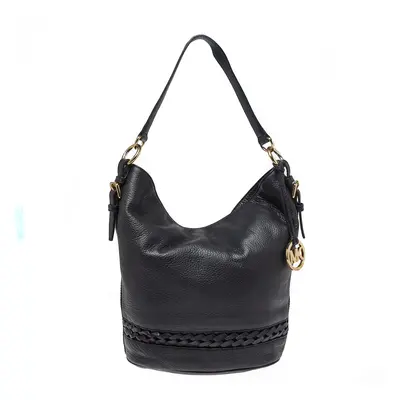 Michael Michael Kors Black Leather Hobo