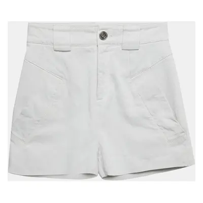 Gucci White Gabardine Regular Shorts