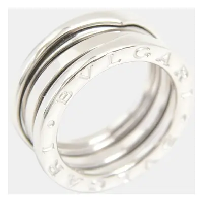 Bvlgari 18K White Gold B.Zero1 Band Ring EU