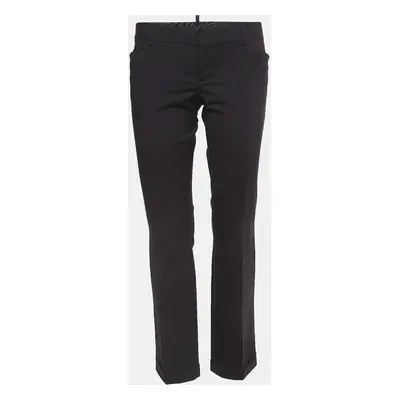 Dsquared2 Black Wool Trousers