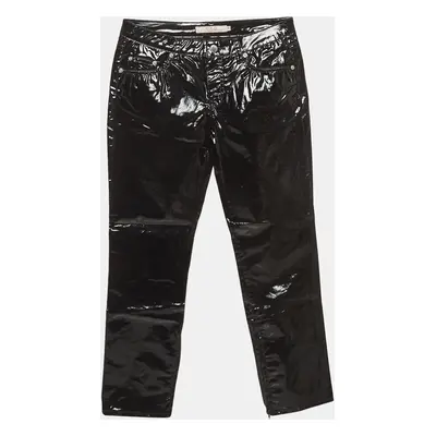 RED Valentino Black Synthetic Detailed Pocket Trouser