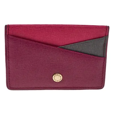 Furla Tricolor Leather Card Holder