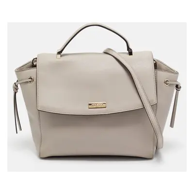 Kate Spade Light Beige Leather Way Lilah Top Handle Bag