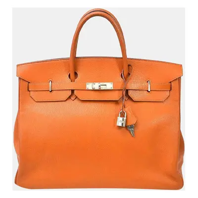 Hermes Handbag Birkin Potiron Chevre Mizol Ladies Premium Feature