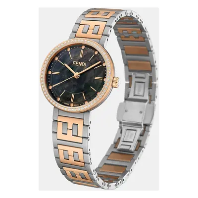 Fendi Rosegold steel Watch