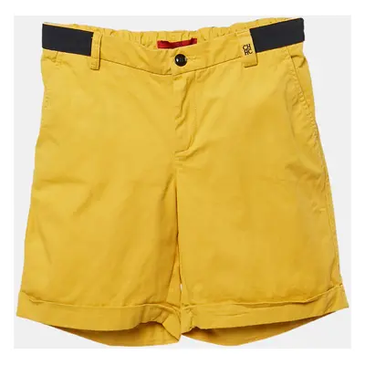 CH Carolina Herrera Kids Yellow Cotton Shorts Yrs