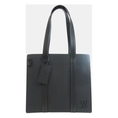 Louis Vuitton Aerogram Take Off Grained Calf Leather Tote Bag