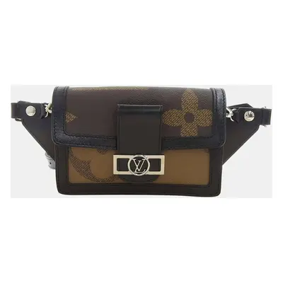 Louis Vuitton Brown Monogram Giant Reverse Dauphine Bumbag Belt Bag