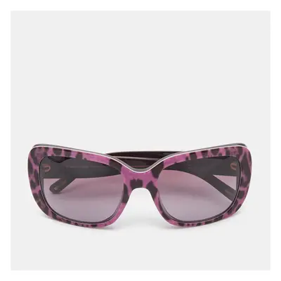 Dolce & Gabbana Purple/Black Gradient DG4101 Square Sunglasses