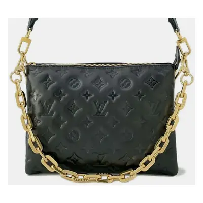 Louis Vuitton Black Monogram Coussin PM Shoulder Bag