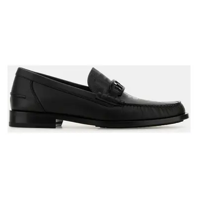 Fendi Black Leather Mocassin UK EU