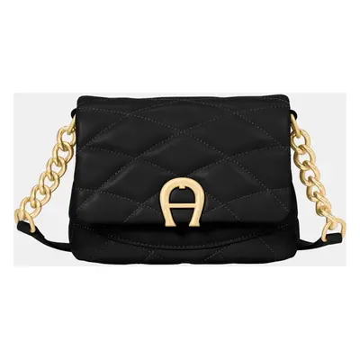 Aigner Black shaking gold Maggie Crossbody bag Black