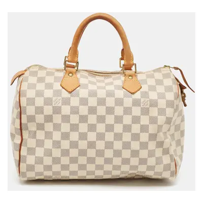 Louis Vuitton Damier Azure Canvas Speedy Bag