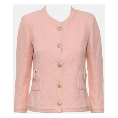 Chanel Tweed Boxy CC Buttons Jacket