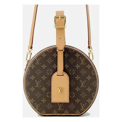 Louis Vuitton Beige Monogram Petit Boite Chapeau bag