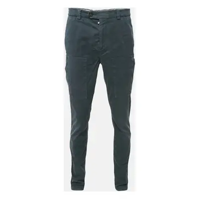 Brunello Cucinelli Grey Cotton Leisure Fit Pants