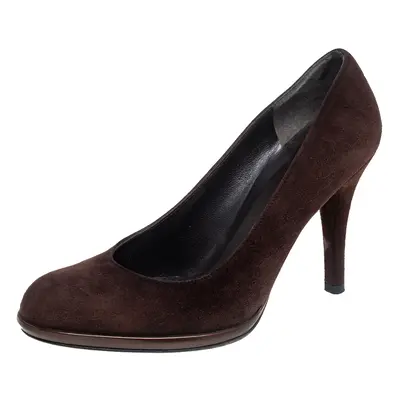 Stuart Weitzman Brown Suede Pumps Size 36.5