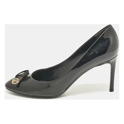 Louis Vuitton Black Patent Leather Fiance Pumps Size